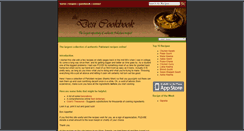 Desktop Screenshot of desicookbook.com